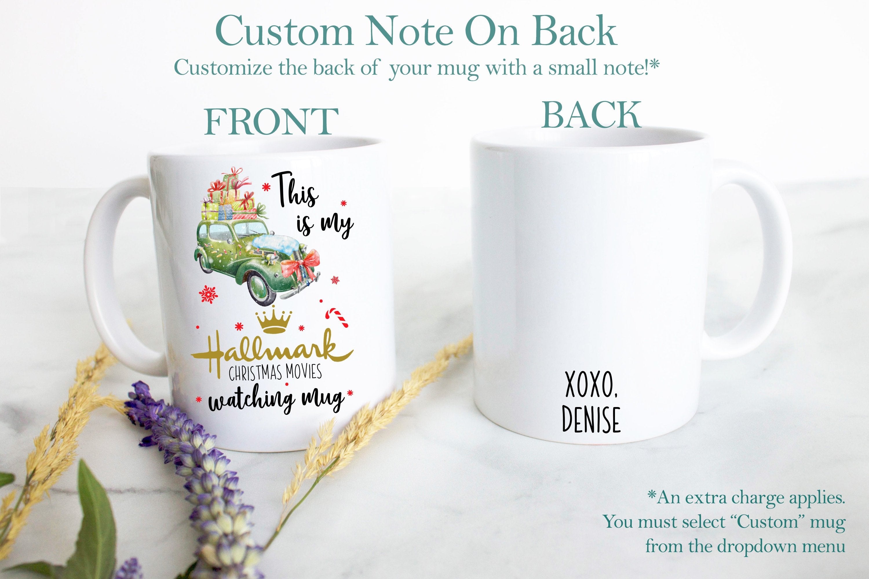 This is My Hallmark Christmas Movie Watching Mug Green - White Ceramic Mug