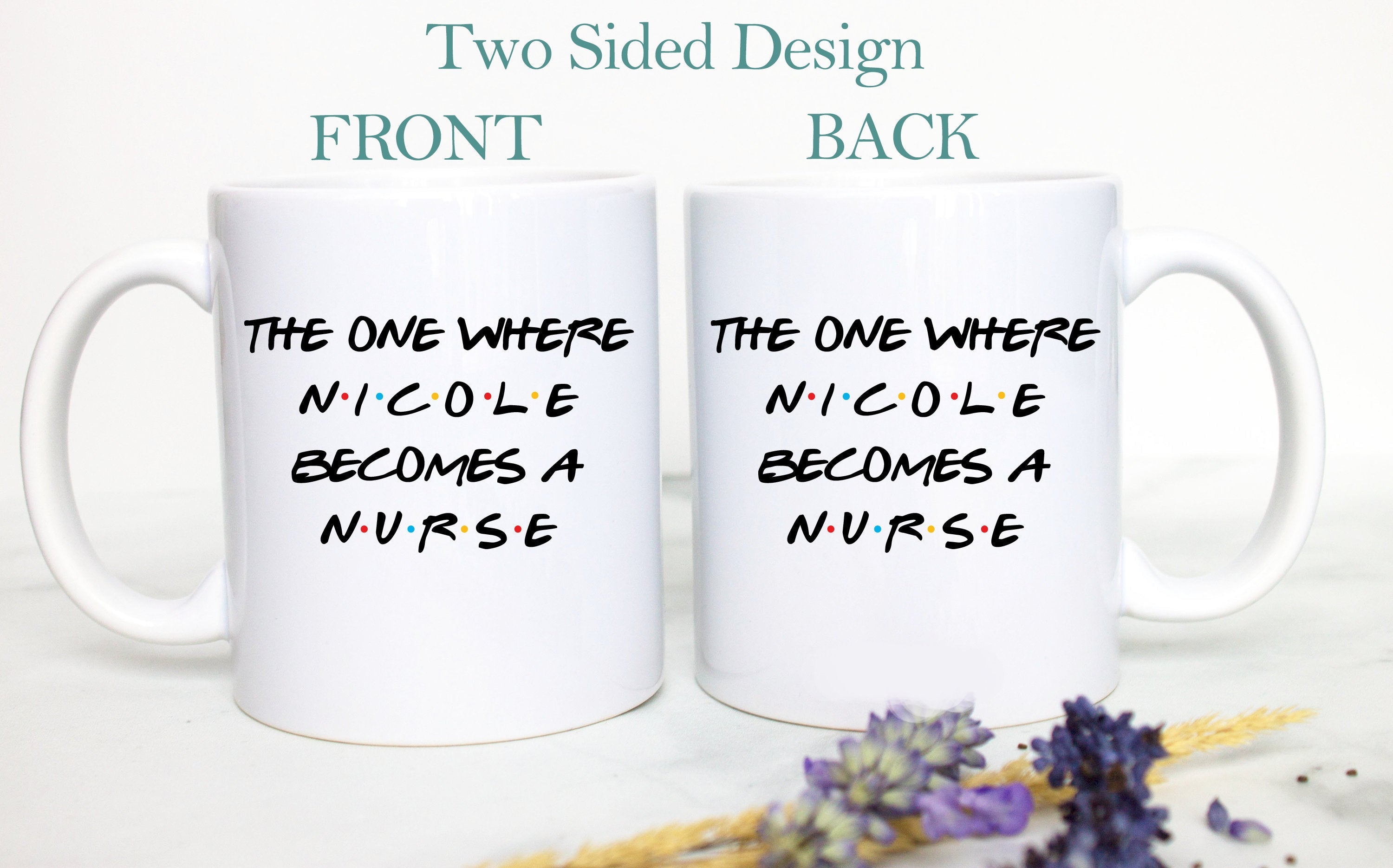 Personalized Nurse Gift, Nurse Graduation Mug, Custom Gift Nurse, Nursing School, RN, Nursing Student Graduation Gift, Nurse Gift Nurse Cup