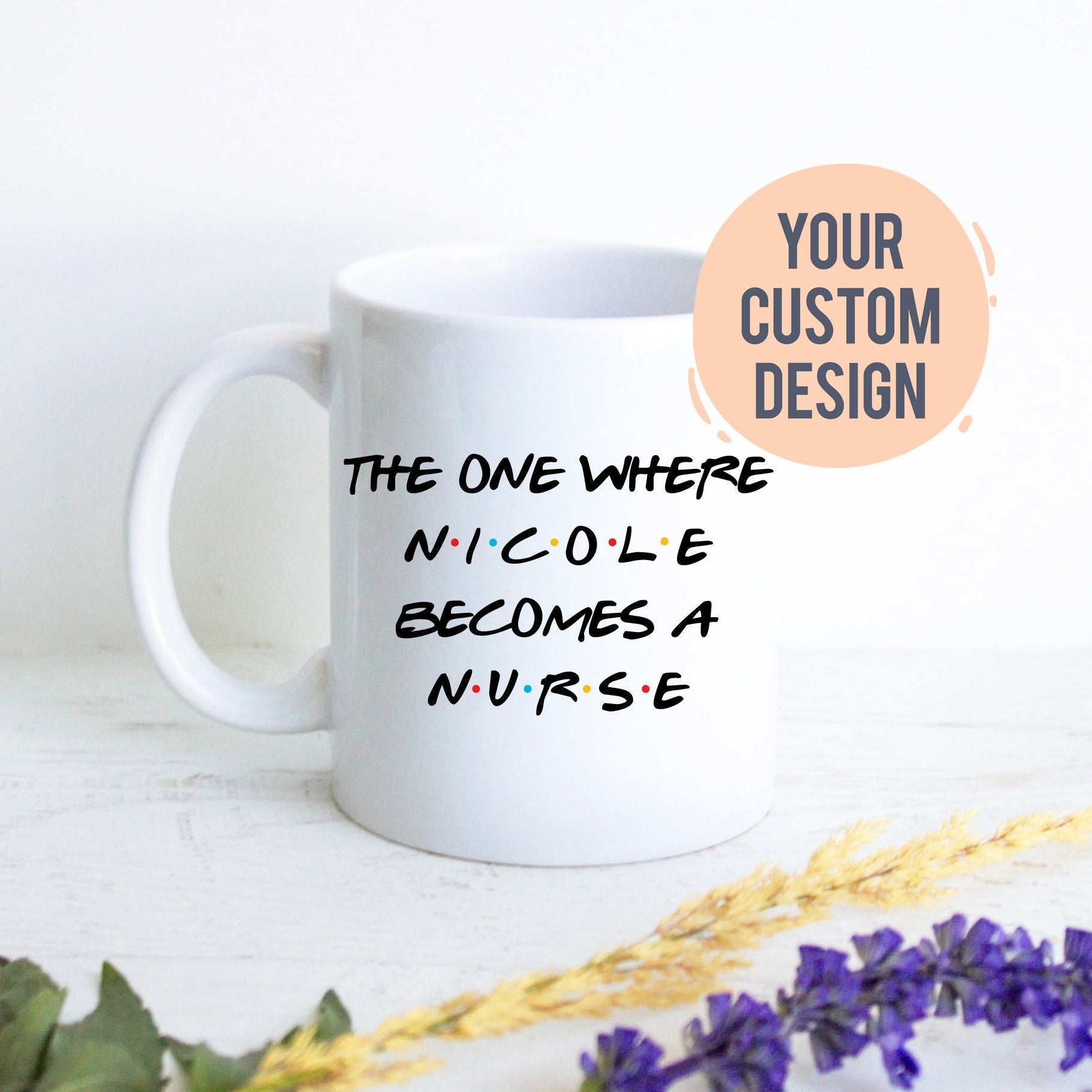 Personalized Nurse Gift, Nurse Graduation Mug, Custom Gift Nurse, Nursing School, RN, Nursing Student Graduation Gift, Nurse Gift Nurse Cup