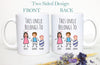 Personalized Aunt and Uncle Individual OR Mug Set
