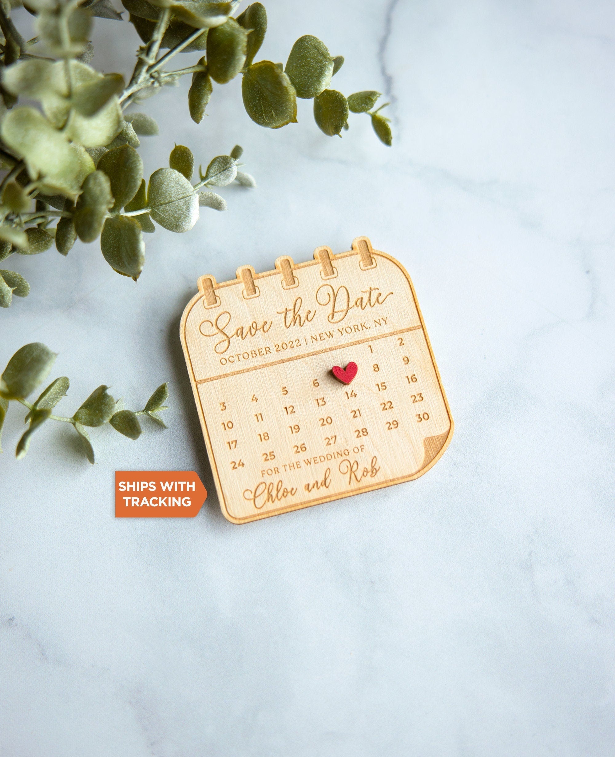 Custom Save the Date Magnet