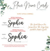 Custom Wedding Holiday Table Name Place Cards | Dinner Party Table decor, Wedding Name Cards, Wood Table Setting, Rustic Place Name, Wedding