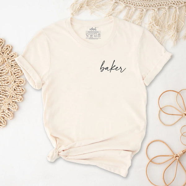 Baker Script T-Shirt