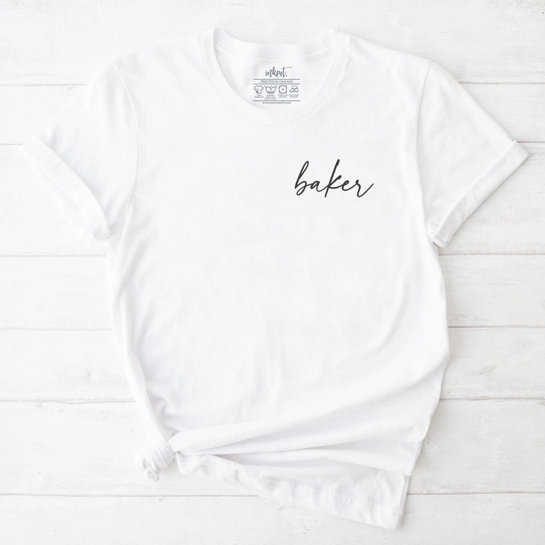 Baker Script T-Shirt