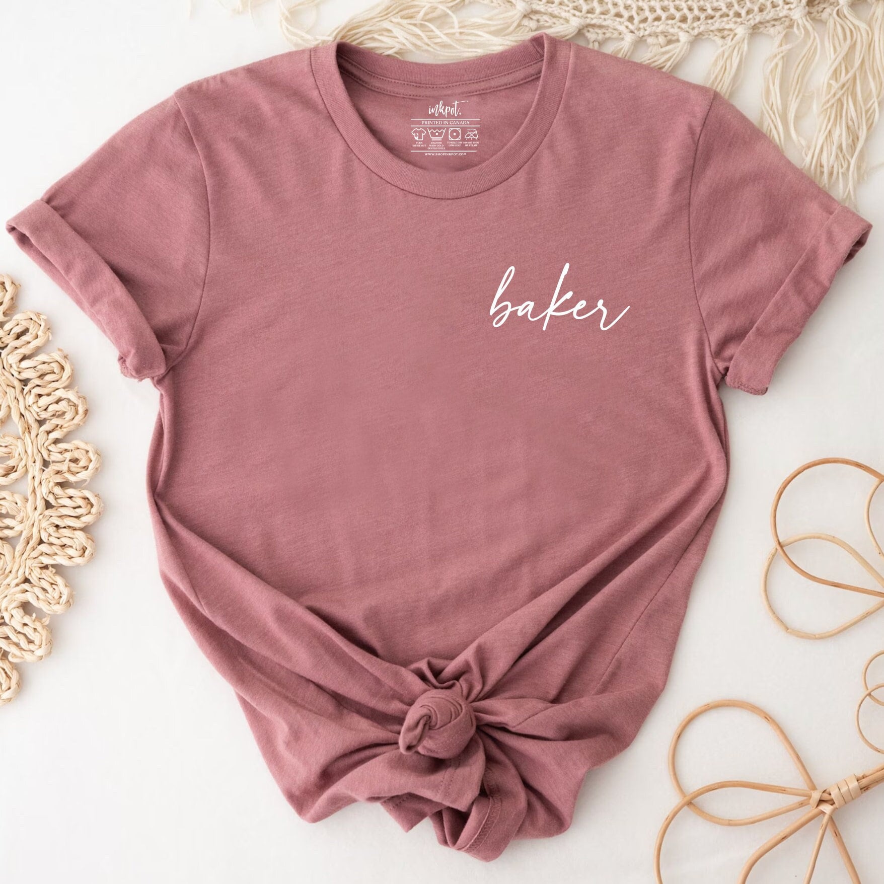 Baker Script T-Shirt