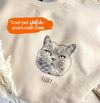 Custom Pet Photo Bodysuit | Protected By Pets, Fur Sibling Has Paws, Baby Gift, Dog Brother, Baby Announcement,Cat Portrait,New Best Friend