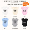 Custom Pet Photo Bodysuit | Protected By Pets, Fur Sibling Has Paws, Baby Gift, Dog Brother, Baby Announcement,Cat Portrait,New Best Friend
