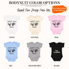Custom Pet's Human Bodysuit | Protected By Pets, Newborn Outfit, Gift for Baby, Dog Brother, Baby Announcement,Cat Portrait,New Best Friend
