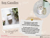 Grandma's Pumpkin Pie Natural Soy Candle | 5oz. Handmade Soy Wax Candle