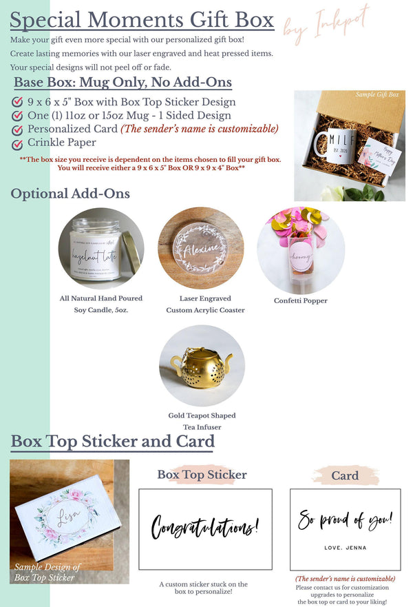 Personalized Graduation Gift Box For Him