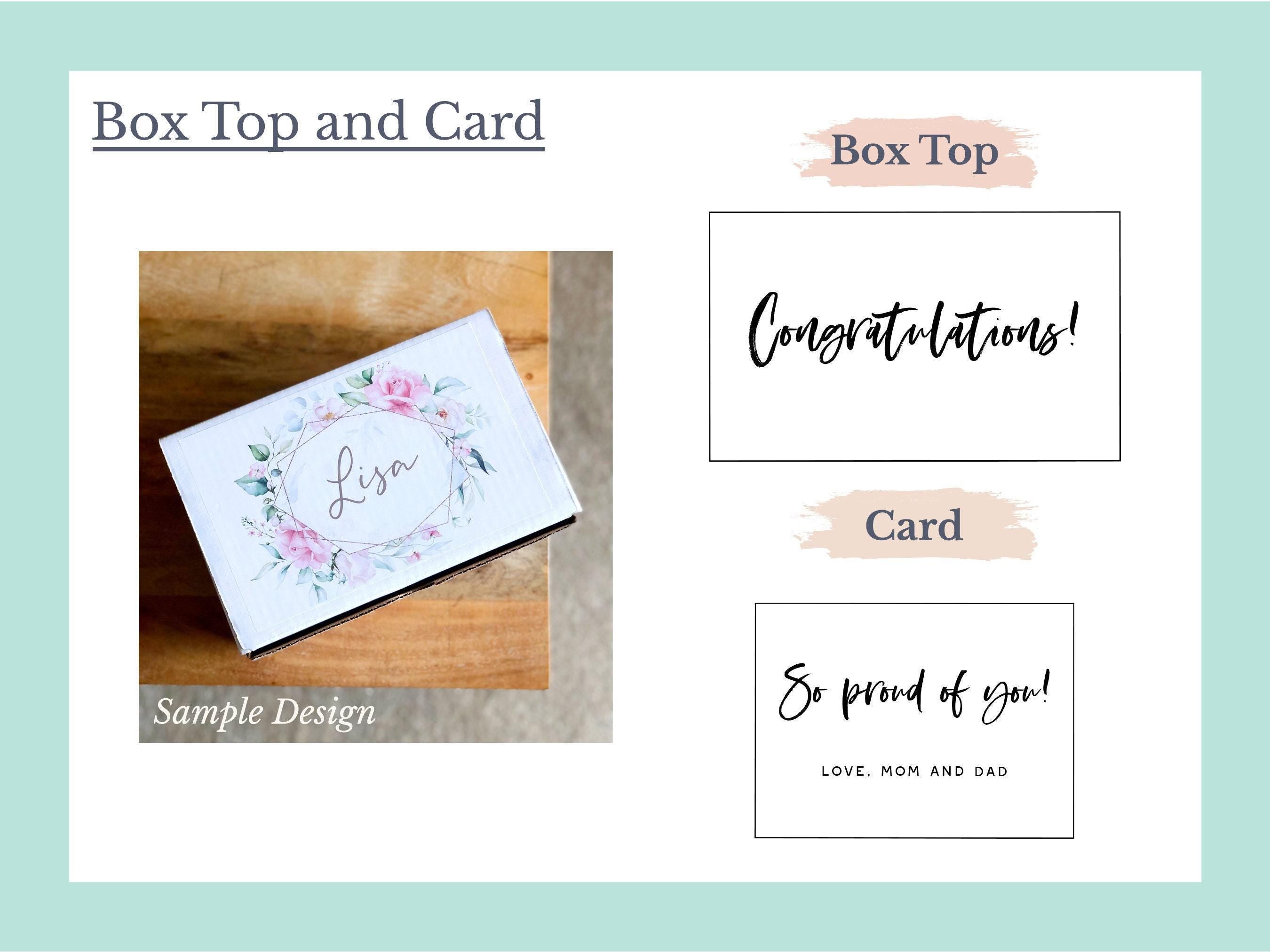 Personalized Graduation Gift Box For Him