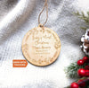 Custom Baby's First Christmas Ornament
