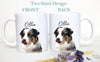 Custom Dog Mug, Pet Portrait, Personalized Dog Lovers Mug, Dog Owner Gift, Dog Mom, Dog Dad, Gift for Dog Photo Mug, Pet Loss, Dog Memorial
