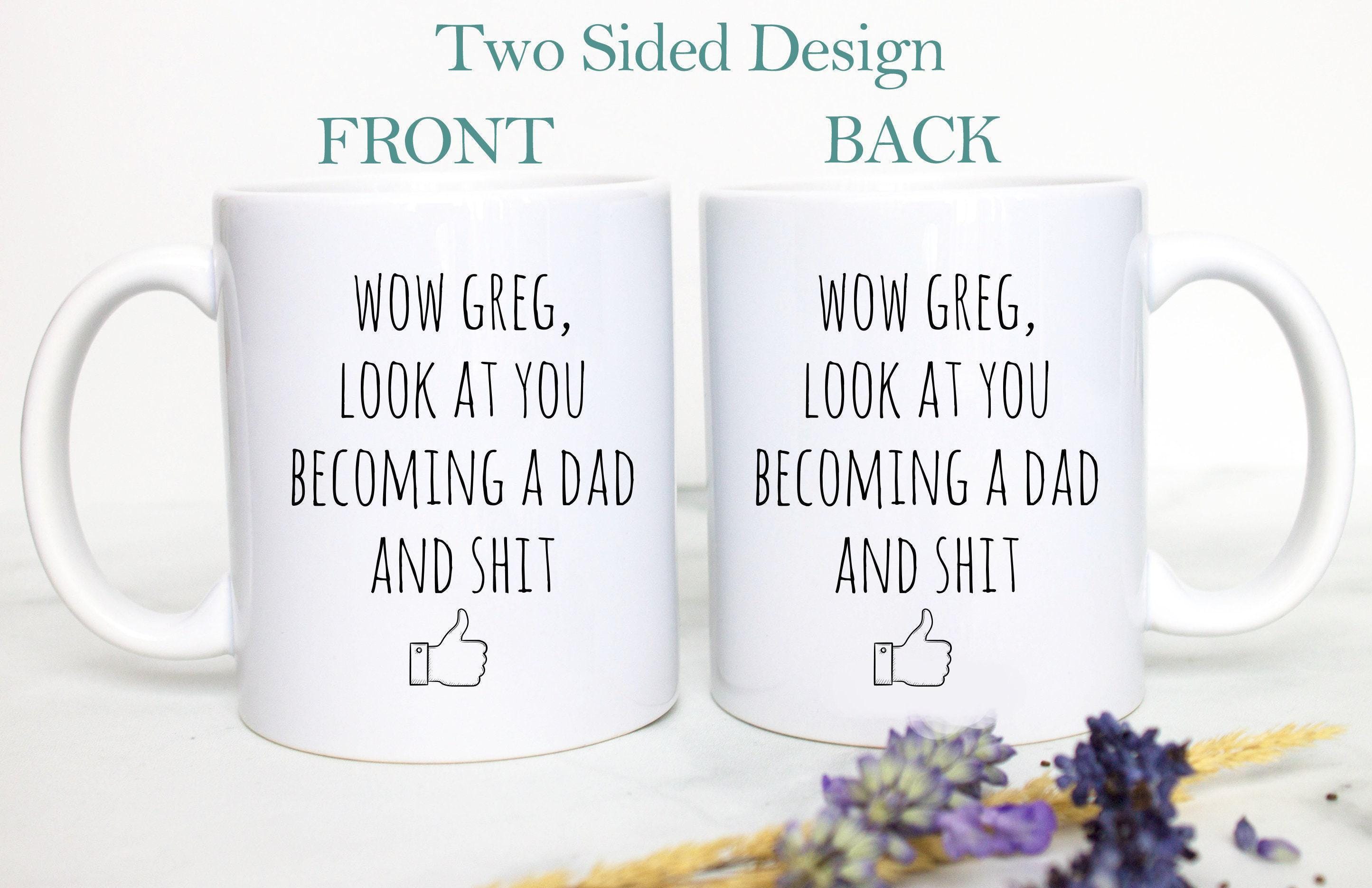 Wow Look At You Becoming A Mom and Dad OR Mug Set