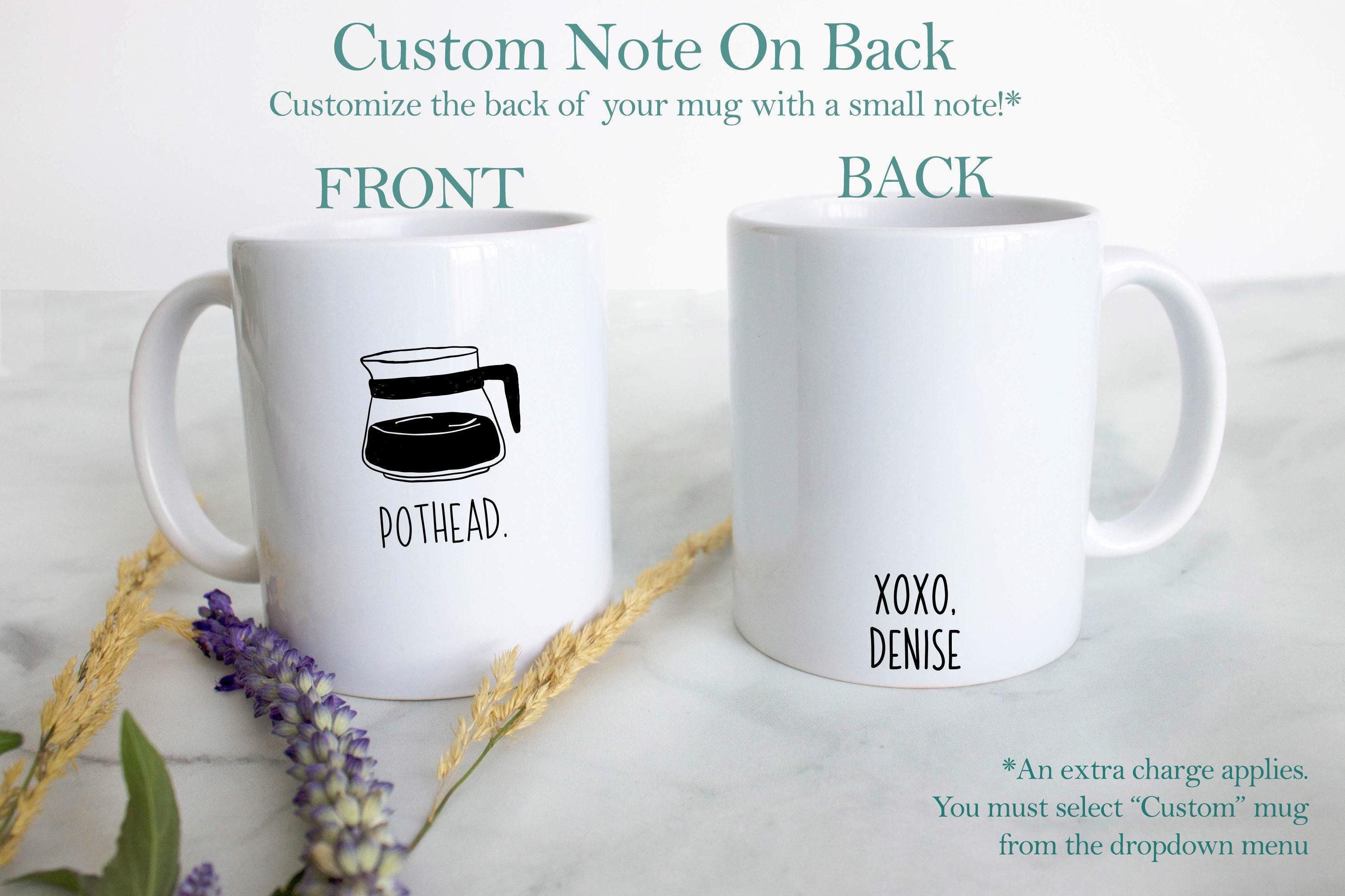 Pothead - White Ceramic Mug
