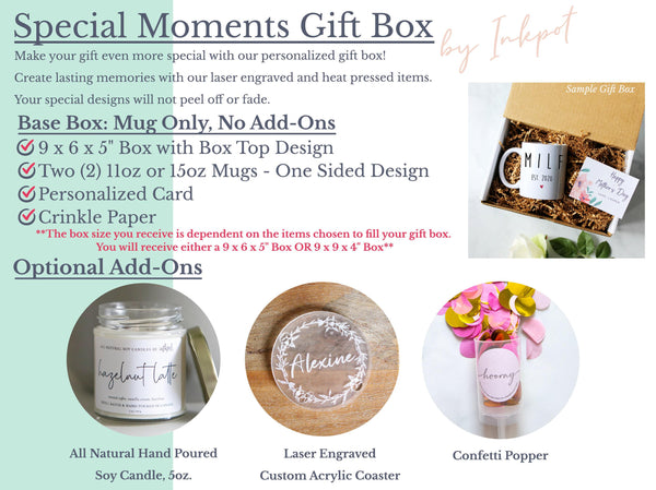 Personalized New Mom Gift Box