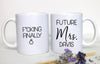 Fucking Finally #2 Custom Name - White Ceramic Mug