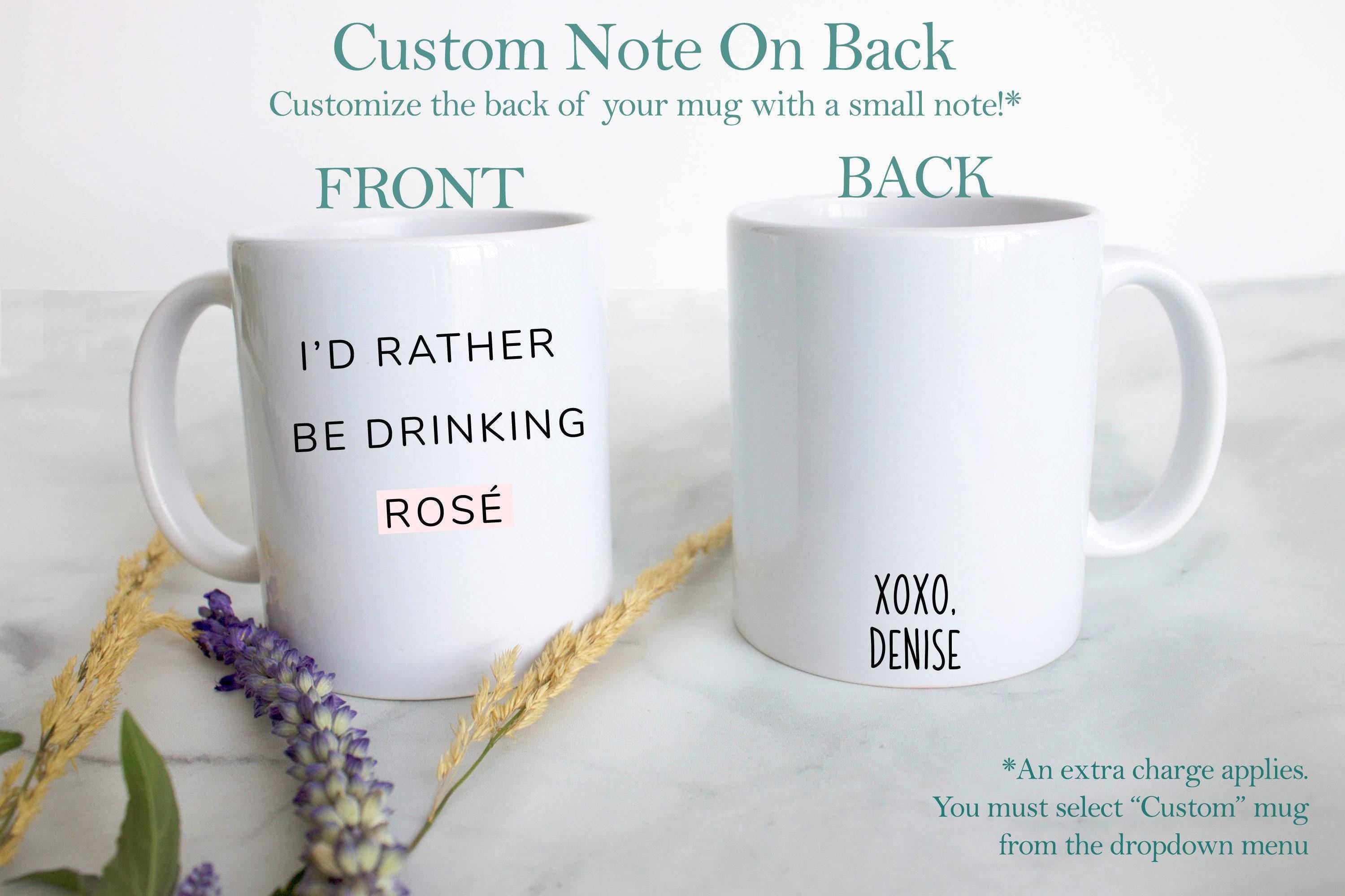Rosé Lover - White Ceramic Mug