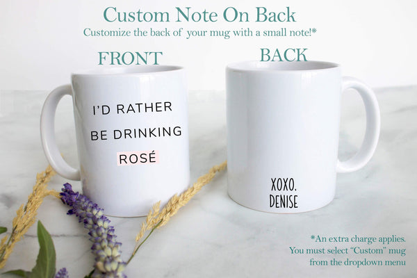 Rosé Lover - White Ceramic Mug