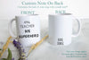 49% Teacher 51% Superhero - White Ceramic Mug