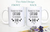 Promoted from Cat Mom and Dad to Human Individual OR Mug Set