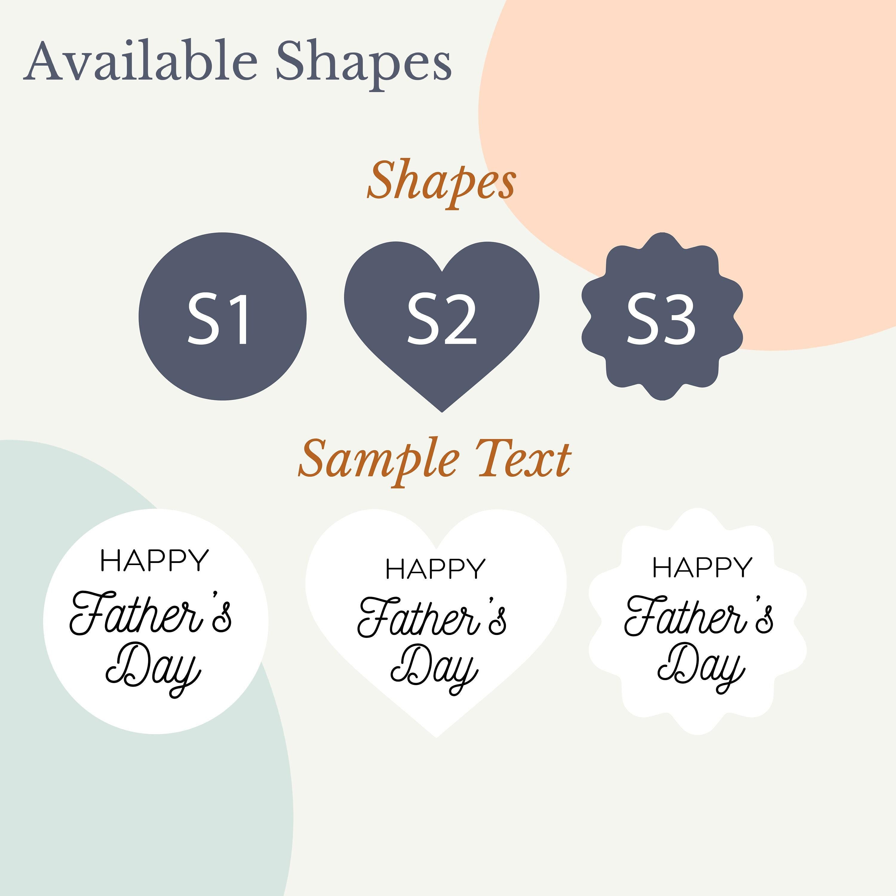 Happy Father's Day Cupcake Topper