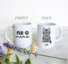 Personalized Cat Mom Mug- White Ceramic Custom Mug