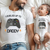 Leveled up to Daddy Player 2 Has Entered The Game | Matching Shirts Bodysuit, Father's Day gift, Gift for Gamer Dad, Matching Father Child