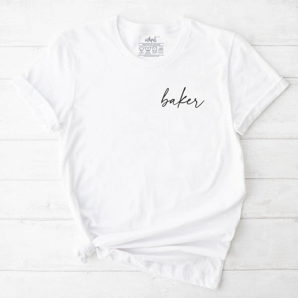 Baker Script T-Shirt