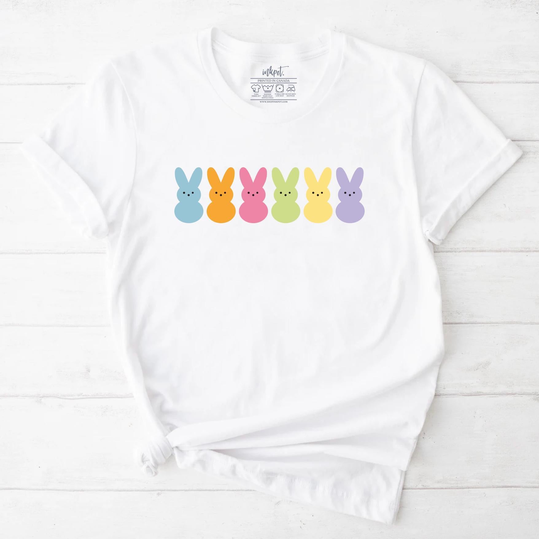 Easter Peeps Shirt Sweatshirt | Cute Easter Shirt, Happy Easter Shirt, Easter Tee, Women Easter Tee, Cute Bunny Tee, Easter Peeps Sweatshirt
