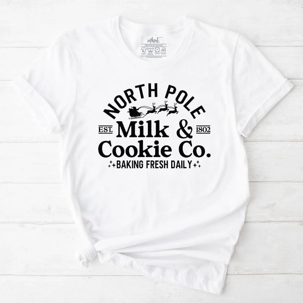 North Pole Milk & Cookie Co. T-Shirt