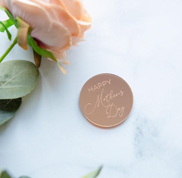 Happy Mother's Day Cupcake Topper