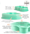 Easter Bunny Face Acrylic Fondant Embosser With Cutter