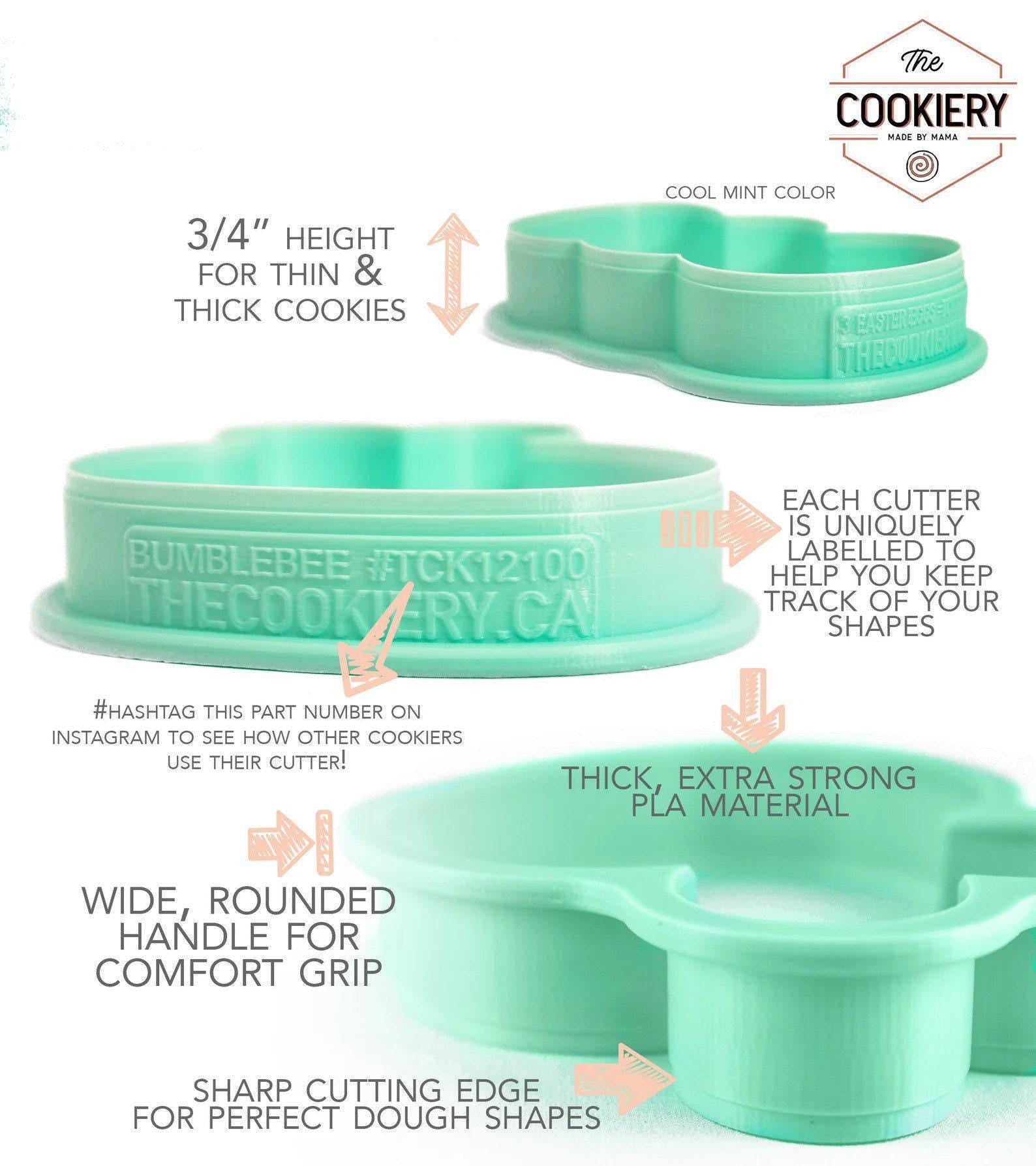 Happy Mother's Day Fondant Embosser Stamp and Cutter