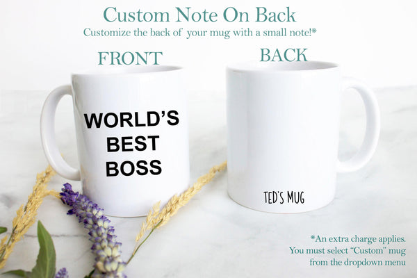 World's Best Boss Mug