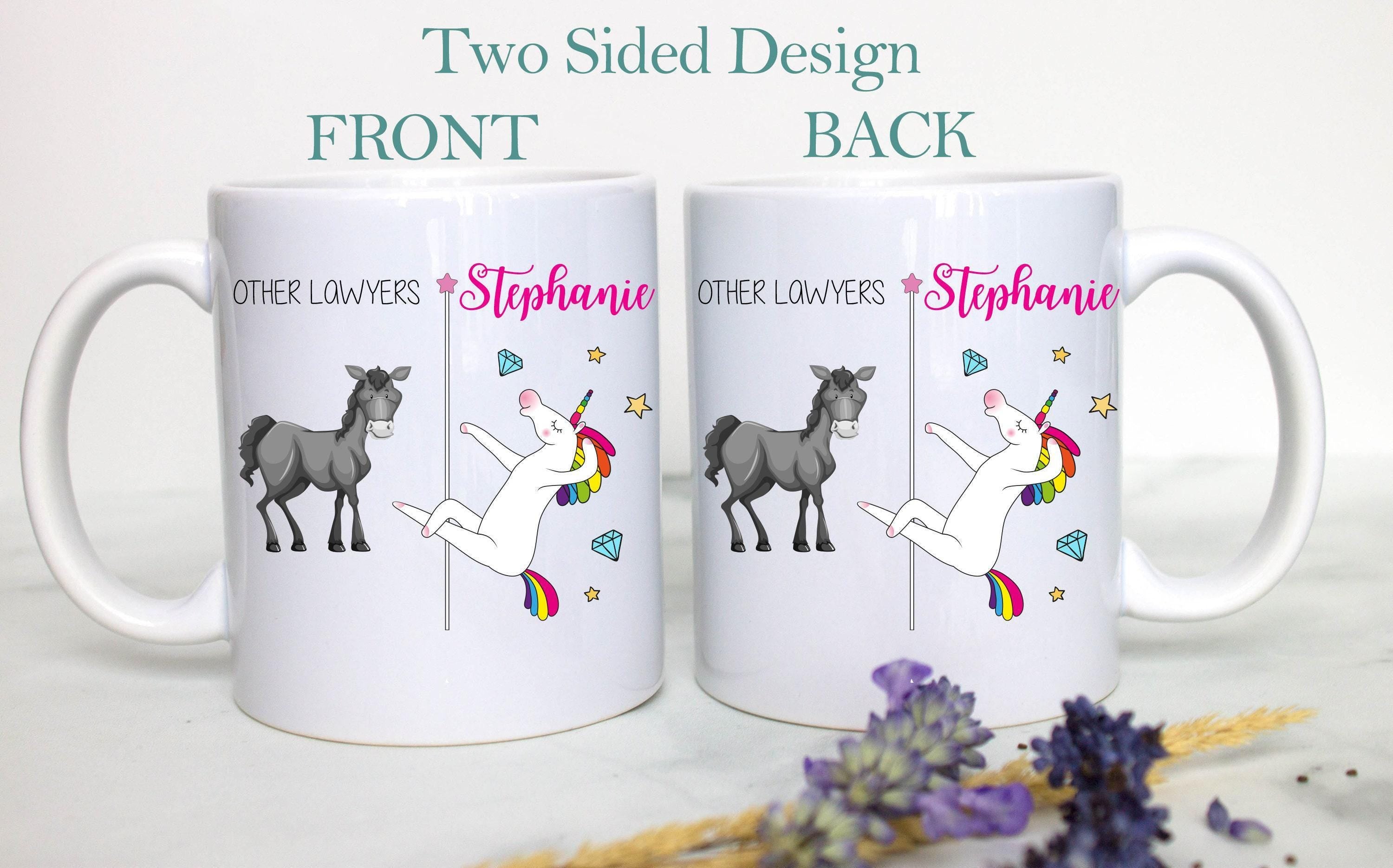 Other Lawyers Vs. You Unicorn - White Ceramic Mug