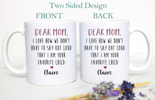 Personalized Father's Day Mother's Day Gift Individual OR Mug Set