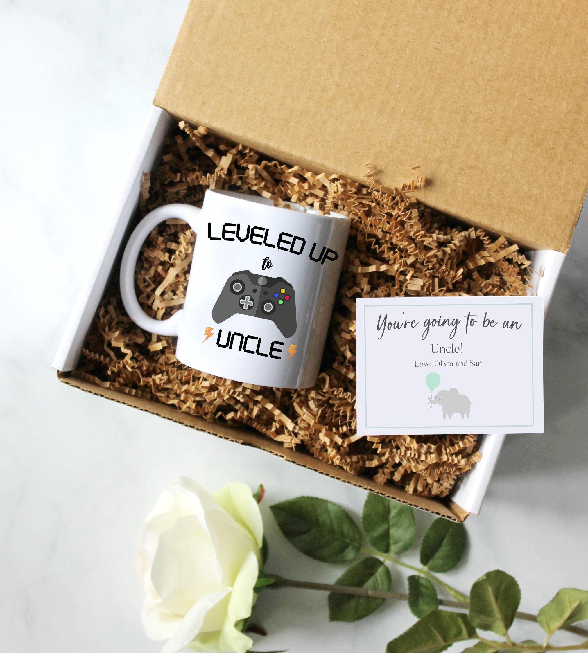 Personalized Uncle Gift Box | Promoted to Uncle