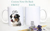Custom Dog Mug, Pet Portrait, Personalized Dog Lovers Mug, Dog Owner Gift, Dog Mom, Dog Dad, Gift for Dog Photo Mug, Pet Loss, Dog Memorial