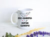 Promoted From Dog Grandma To Human Grandma - White Ceramic Mug