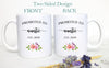 Promoted to Auntie - White Ceramic Mug