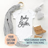 Personalized Baby Name Bodysuit