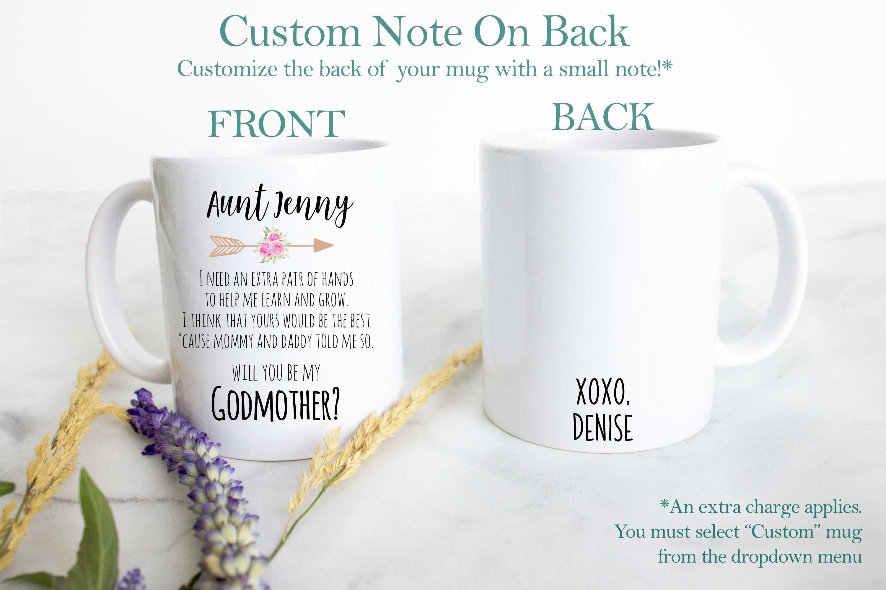 Godparent Poem Individual or Mug Set - White Ceramic Mug