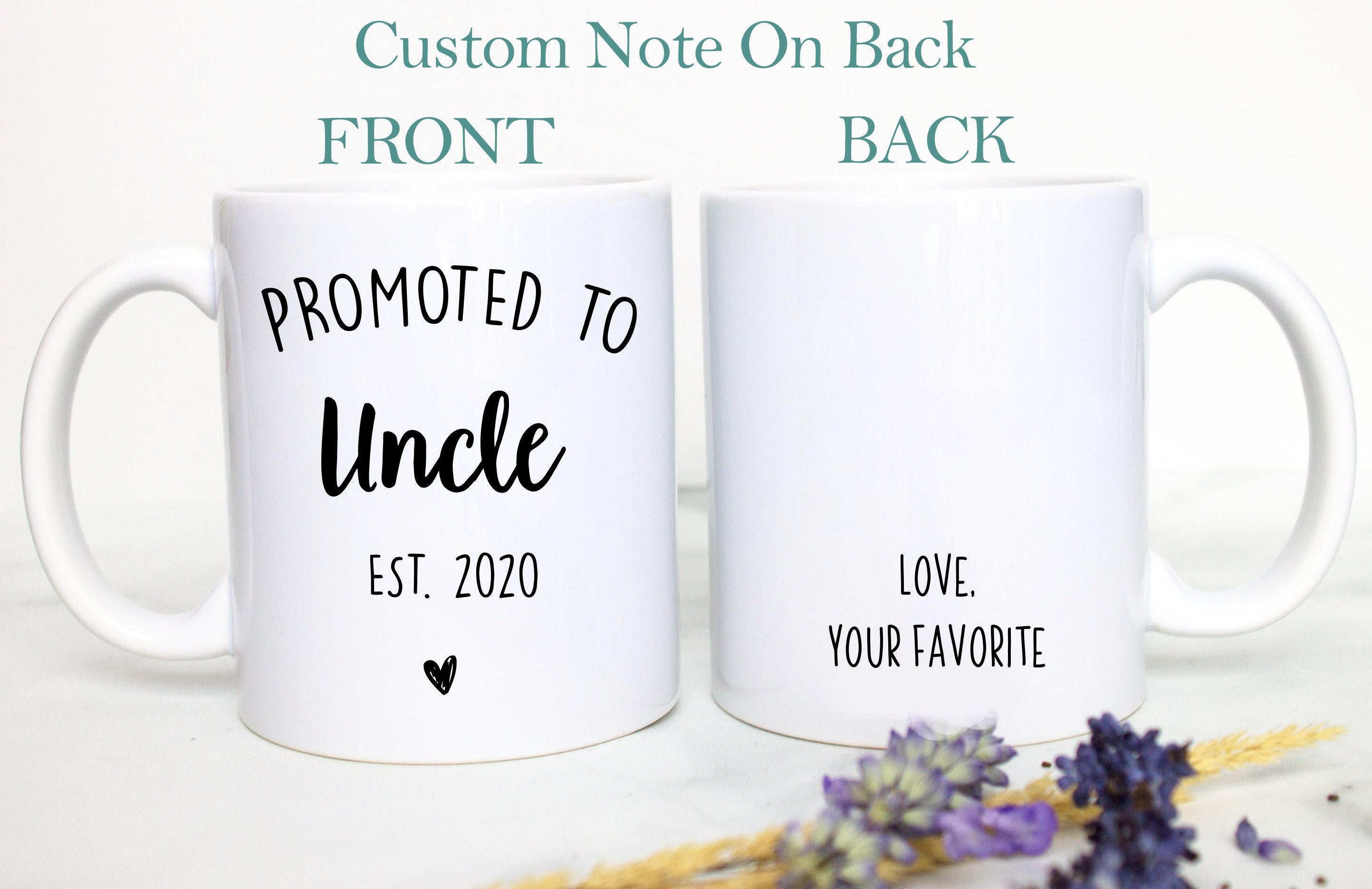Promoted to Auntie and Uncle Individual OR Mug Set