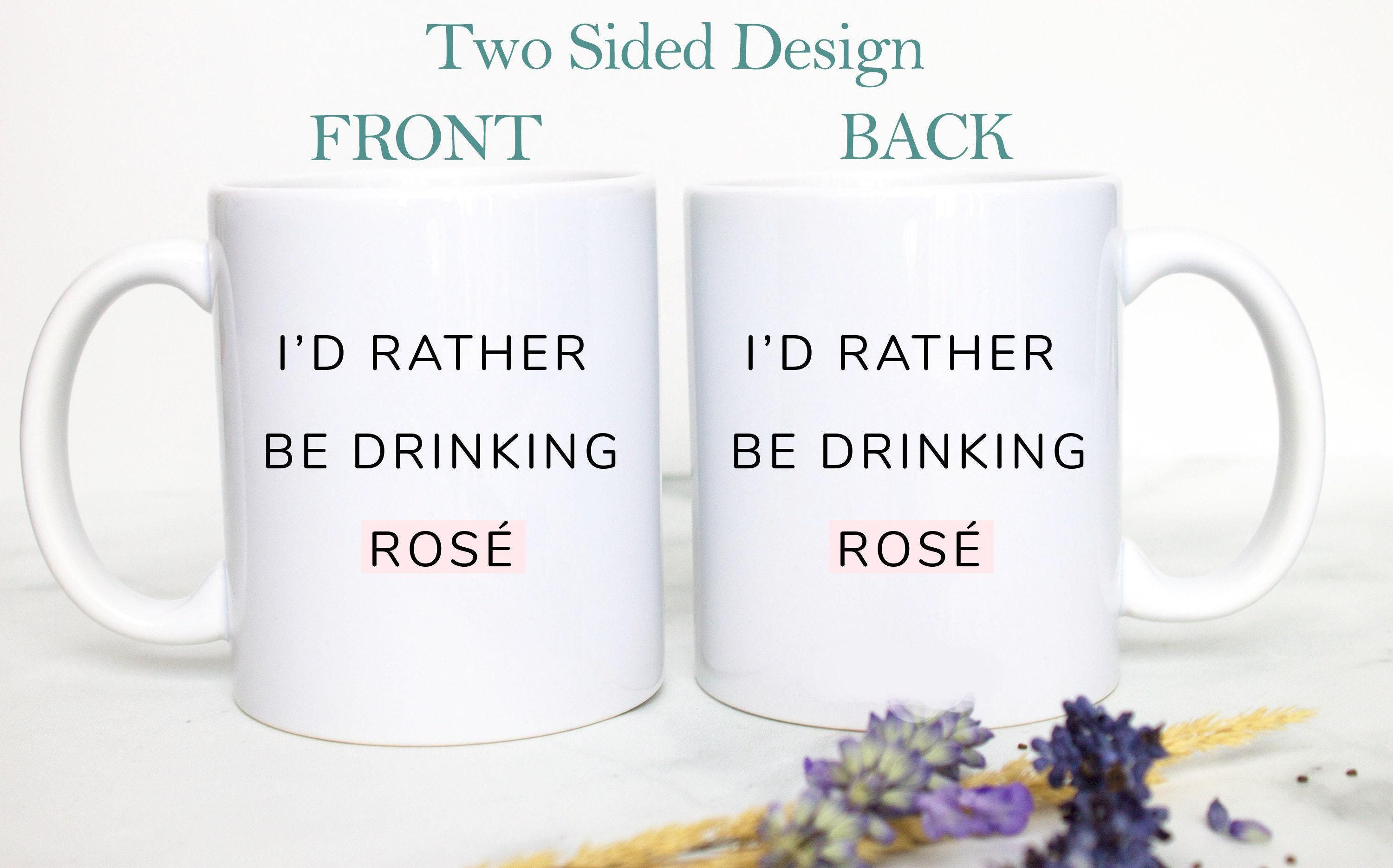 Rosé Lover - White Ceramic Mug