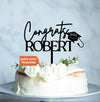 Personalized Graduation Cake Topper