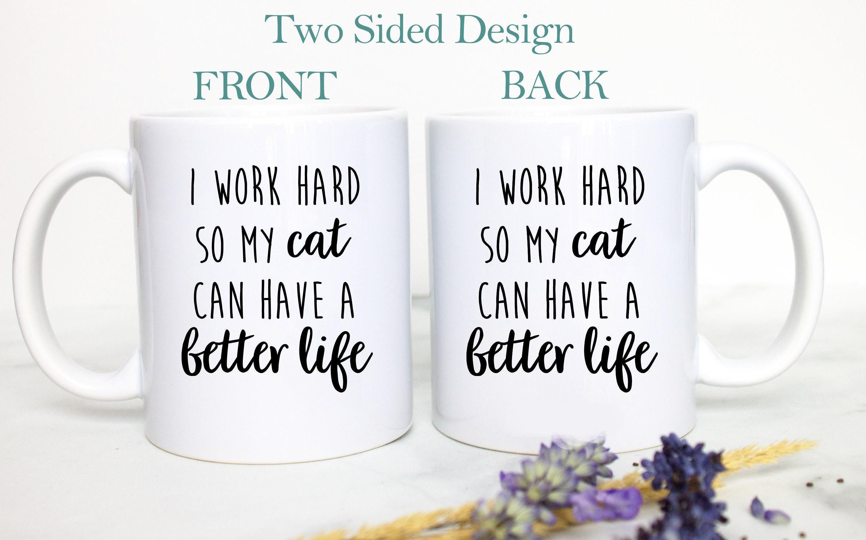 Personalized Cat Mug