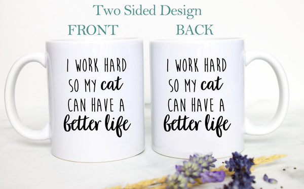 Personalized Cat Mug