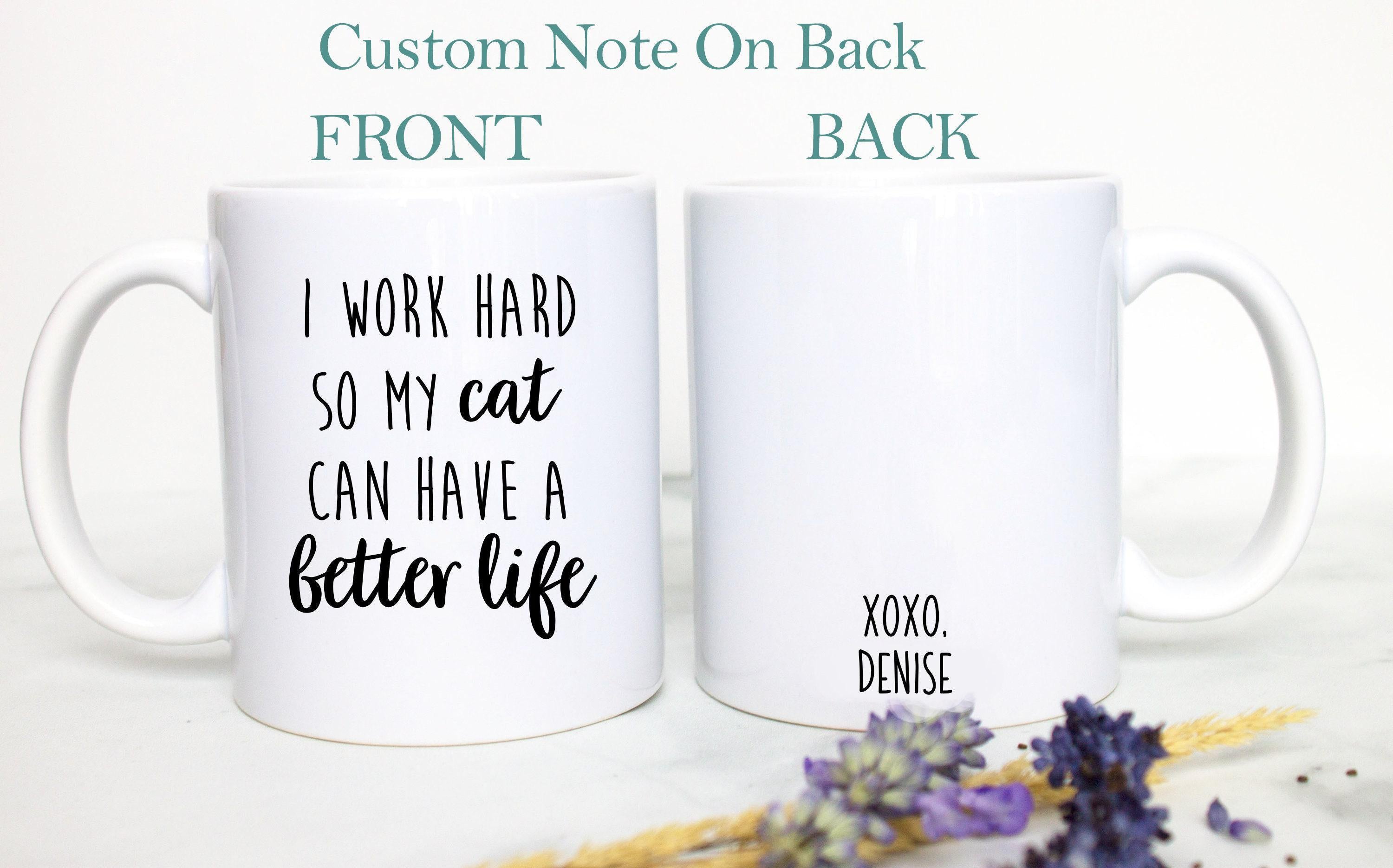 Personalized Cat Mug