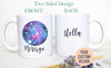 Virgo Mug, Personalized Name Zodiac Mug, Gift for Her, Custom Name Mug, Virgo Gift, Virgo Coffee Mug, Zodiac Gift, Constellation Gift Virgo